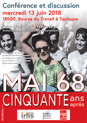 affiche Mai 1968 : 50 ans aprs