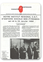 La une de 'Connatre pour comprendre', n 1, fvrier 1984.