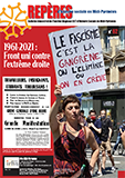 Une de 'Repères', n° 62 juillet 2021 Auteurs : IRHS-CGT. 'Repères', n° 62, juillet 2021