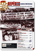 Une de 'Repères', n° 17, avril 2010. Auteurs : Sandrine Bellin/IRHS-CGT. 'Repères', n° 17, avril 2010.