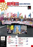 Une de 'Repères', n° 19, octobre 2010. Auteurs : Sandrine Bellin/IRHS-CGT. 'Repères', n° 19, octobre 2010.
