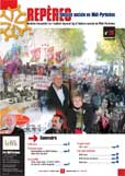 Une de 'Repères', n° 20, février 2011. Auteurs : Sandrine Bellin/IRHS-CGT. 'Repères', n° 20, février 2011.