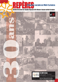 Une de 'Repères', n° 27, octobre 2012. Auteurs : Sandrine Bellin/IRHS-CGT. 'Repères', n° 32, janvier 2014.